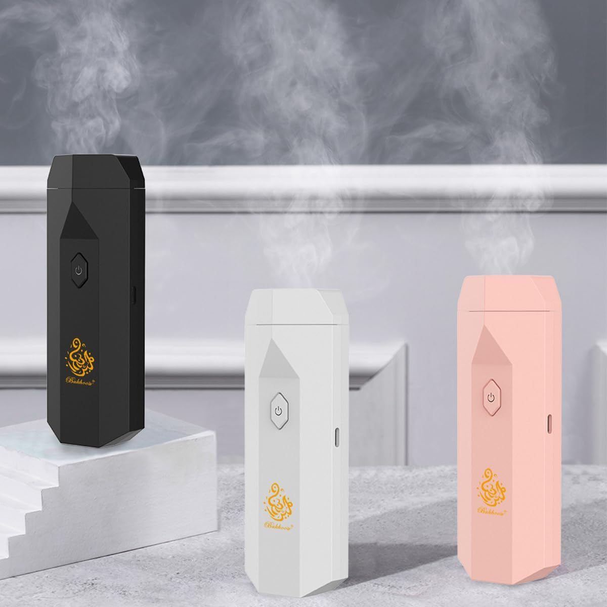 Electric Incense Burner Handheld Portable Incense Burner Muslim Ramadan Aroma Diffuser Suitable for Car and Home